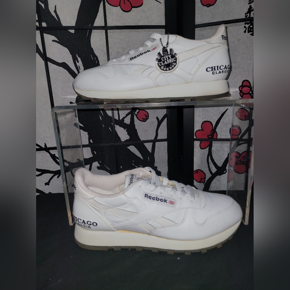 Reebok Chicago Classic White Sneakers